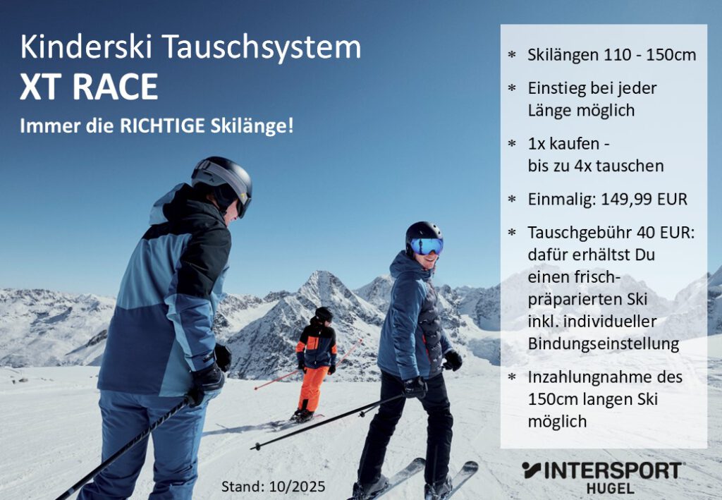 kinderski tauschsystem xt race