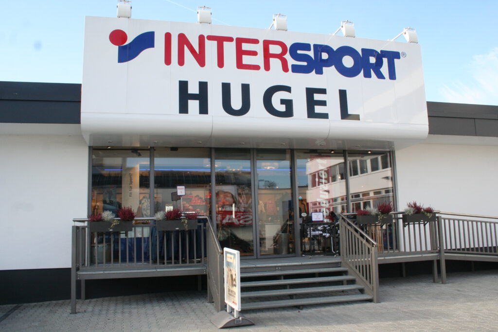 bild intersport hugel geschäftsfront