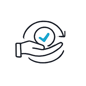 Rundum-Service icon geld zurück garantie