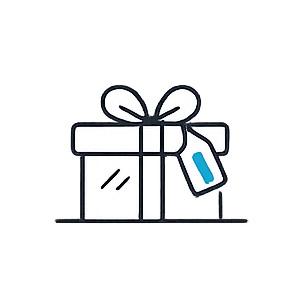 Rundum-Service icon geschenkverpackung