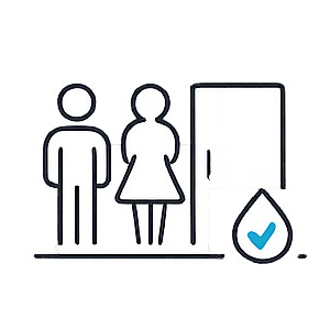 Rundum-Service icon kunden wc